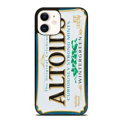 blue altoids wintergreen iphone case - stylish & durable phone cover for iphone