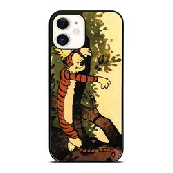 calvin and hobbes sleeping iphone case - stylish & durable phone cover for iphone