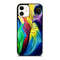 Colorful Peacock Feather IPhone Case  Stylish  Durable Phone Cover For IPhone Samsung Galaxy And Go 0