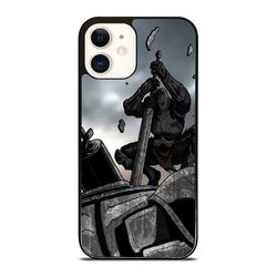 dark souls iron golem iphone case - stylish & durable phone cover for iphone
