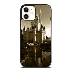 disney cinderellas castle iphone case - stylish & durable phone cover for iphone