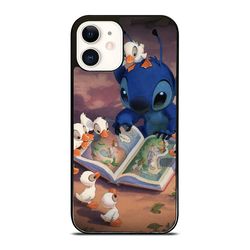 disney stitch and duck iphone case - stylish & durable phone cover for iphone