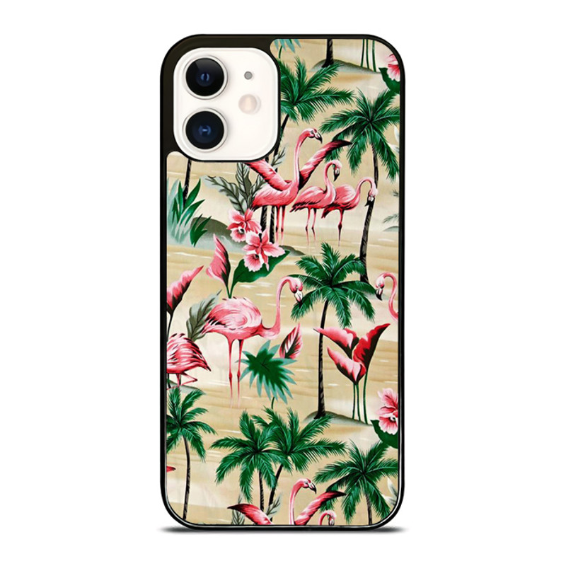 Floral Flamingo Pattern IPhone Case  Stylish  Durable Phone Cover For IPhone Samsung Galaxy And Goo 0