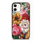 Flower Painting IPhone Case  Stylish  Durable Phone Cover For IPhone Samsung Galaxy And Google Pixe 0