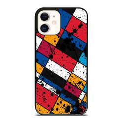 geometric abstract 8 iphone case - stylish & durable phone cover for iphone