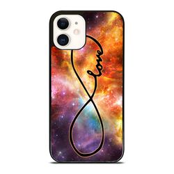 infinity love nebula iphone case - stylish & durable phone cover for iphone