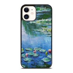 monet water lilies iphone case - stylish & durable phone cover for iphone