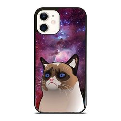 nebula grumpy cat iphone case - stylish & durable phone cover for iphone