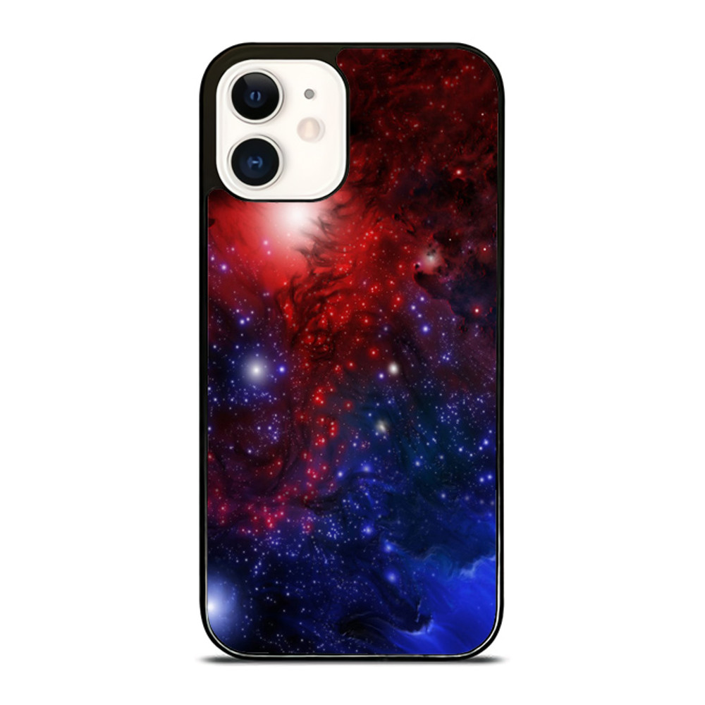 Nebula Red Blue IPhone Case  Stylish  Durable Phone Cover For IPhone Samsung Galaxy And Google Pixe 0