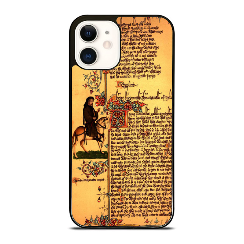 Painting Chaucer IPhone Case  Stylish  Durable Phone Cover For IPhone Samsung Galaxy And Google Pix 0