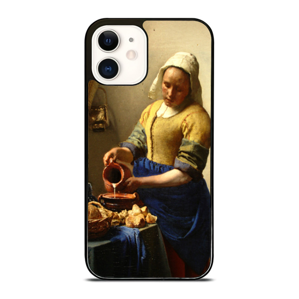 Painting Milkmaid IPhone Case  Stylish  Durable Phone Cover For IPhone Samsung Galaxy And Google Pi 0