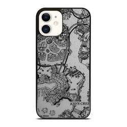 peterpan neverland map iphone case - stylish & durable phone cover for iphone