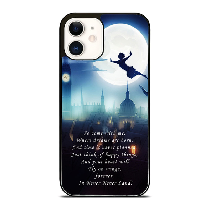 Peterpan Quote IPhone Case  Stylish  Durable Phone Cover For IPhone Samsung Galaxy And Google Pixel 0