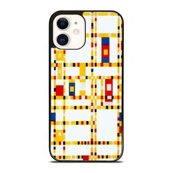 piet mondrian geometric iphone case - stylish & durable phone cover for iphone