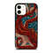Red Octopus Mosaic IPhone Case  Stylish  Durable Phone Cover For IPhone Samsung Galaxy And Google P 0