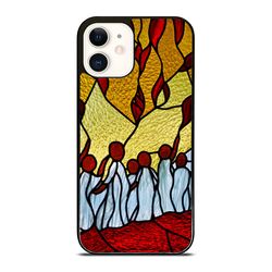 stained glass painting iphone case - stylish & durable phone cover for iphone