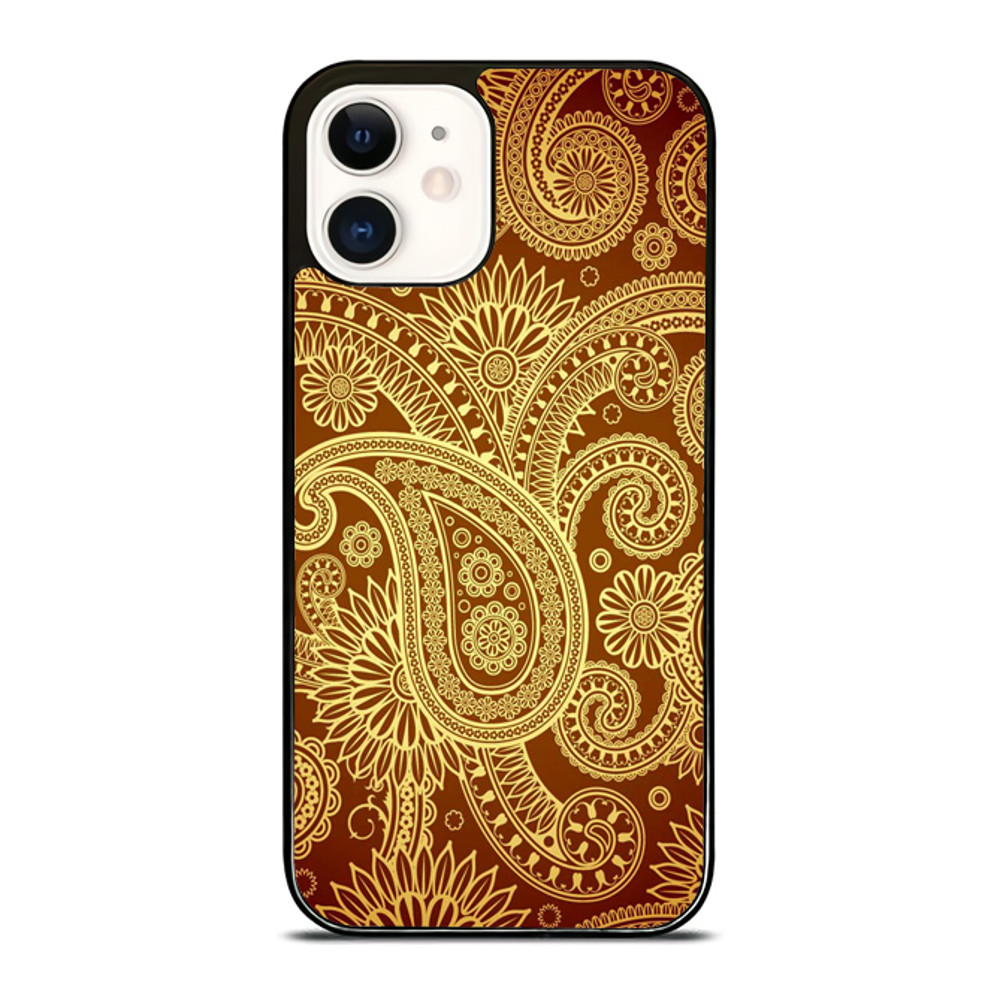 Vintage Paisley IPhone Case  Stylish  Durable Phone Cover For IPhone Samsung Galaxy And Google Pixe 0