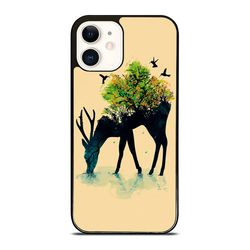 deer forest iphone case - stylish & durable phone cover for iphone,