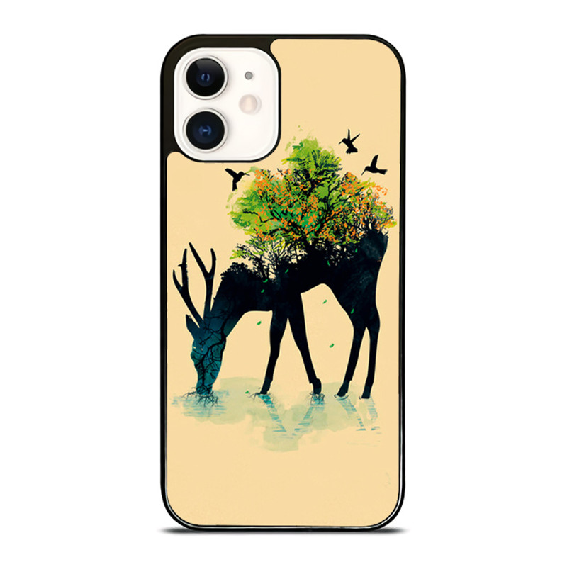 Deer Forest IPhone Case  Stylish  Durable Phone Cover For IPhone Samsung Galaxy And Google Pixel 0