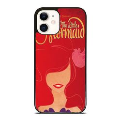 disney ariel little mermaid iphone case - stylish & durable phone cover for iphone