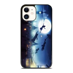 disney peterpan painting iphone case - stylish & durable phone cover for iphone