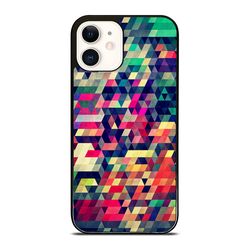 geometric pattern iphone case - stylish & durable phone cover for iphone