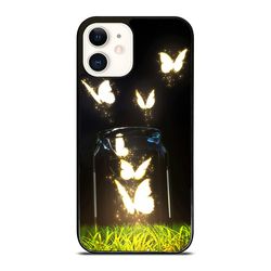 glowing butterflies iphone case - stylish & durable phone cover for iphone