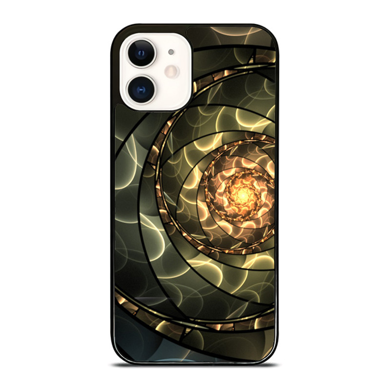Glowing Circle IPhone Case  Stylish  Durable Phone Cover For IPhone Samsung Galaxy And Google Pixel 0