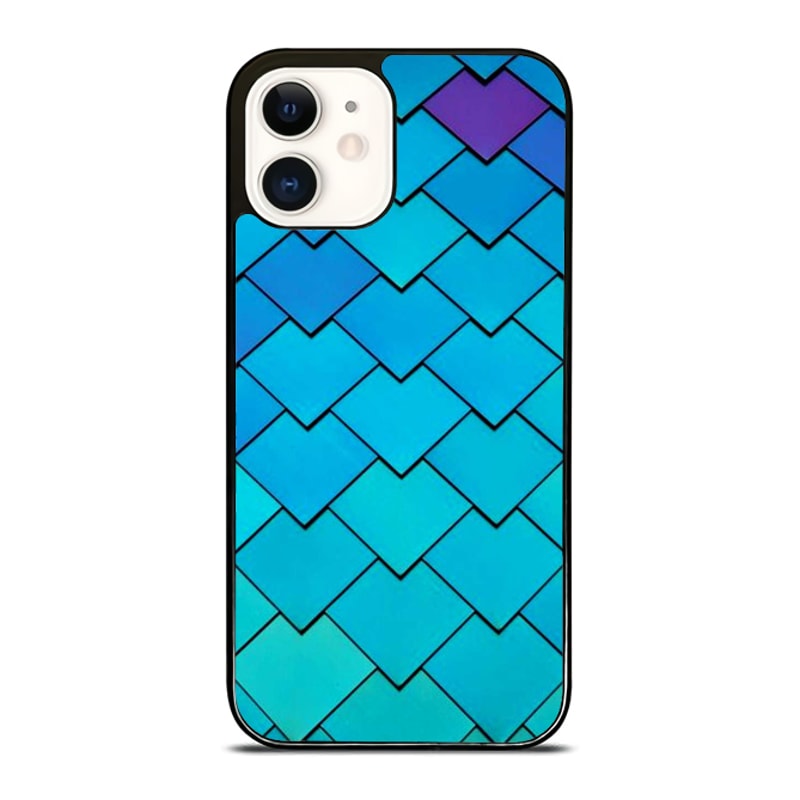 Blue Geometric Chevron Custom IPhone Case Personalize Your Style Today 0