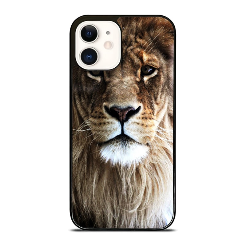 Lion Face Print Custom IPhone Case Personalize Your Style Today 0
