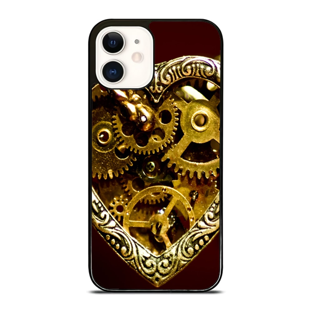 Steampunk Heart Gears Custom IPhone Case Personalize Your Style Today 0