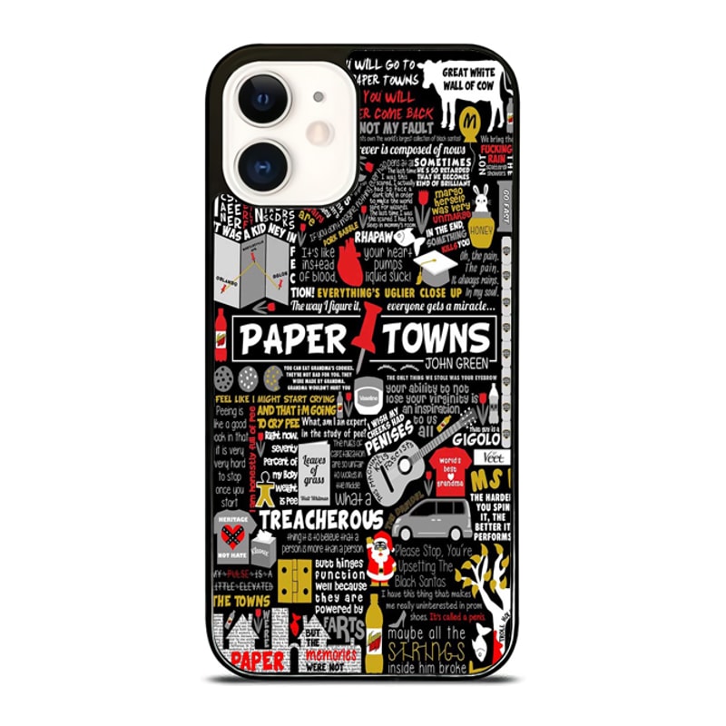 John Green Paper Town 9 Custom IPhone Case Personalize Your Style Today 0