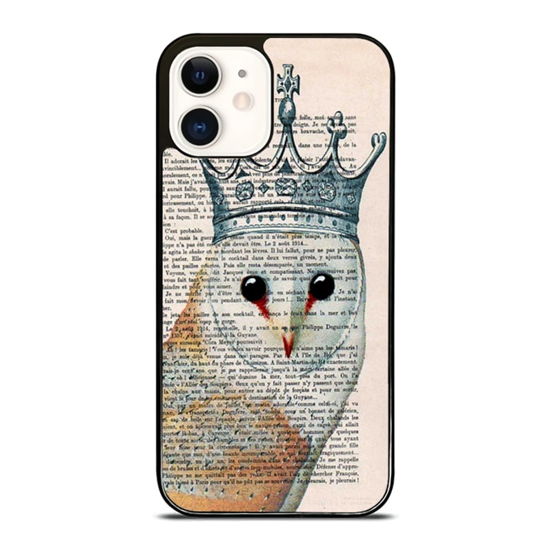 King Owl Paper Custom IPhone Case Personalize Your Style Today 0
