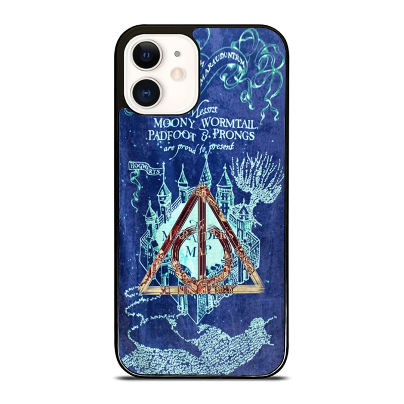 Marauders Map Deathly Hallows Custom IPhone Case Personalize Your Style Today 0