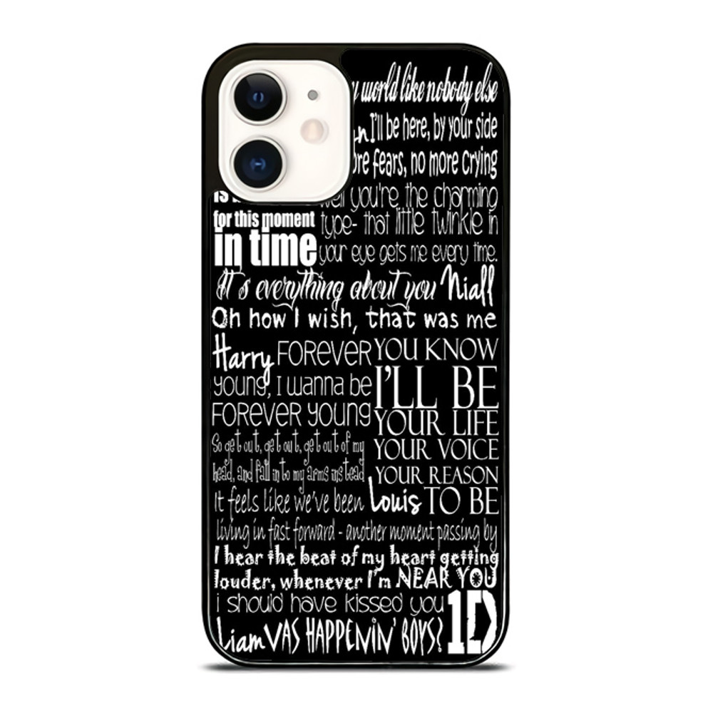 One Direction Song Lyric Custom IPhone Case  Personalize Your Style Today 0