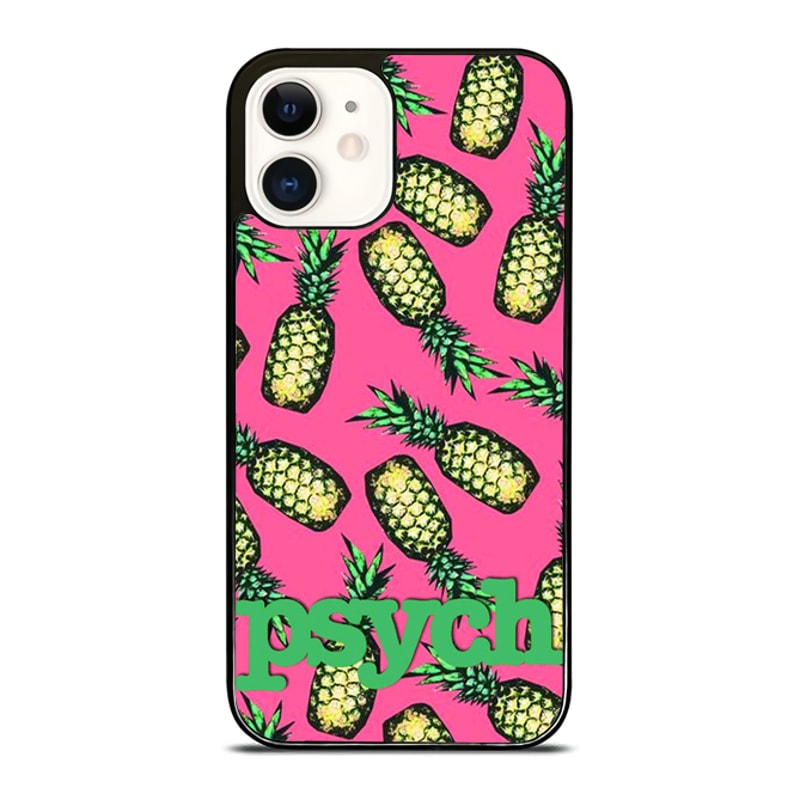 Psych Pineapple Pattern Custom IPhone Case Personalize Your Style Today 0