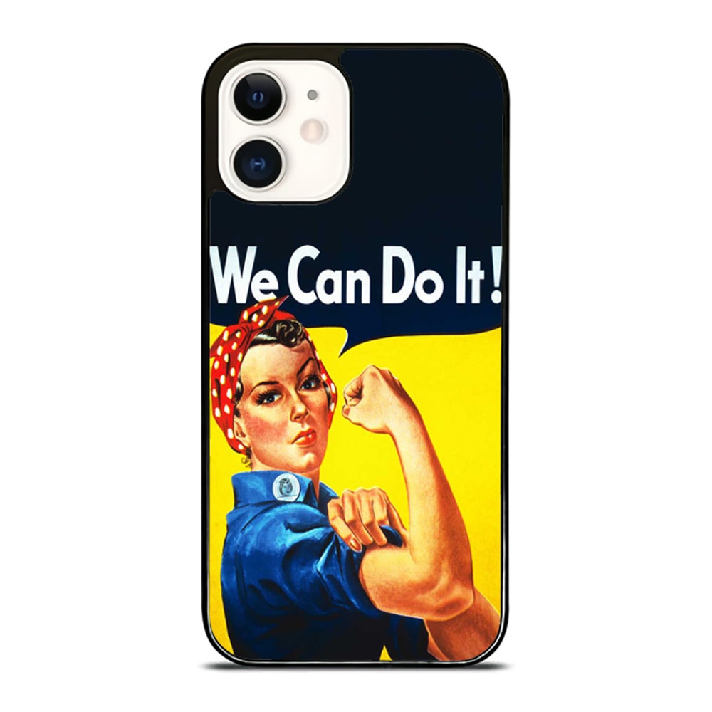 We Can Do It Rosie The Riveter Custom IPhone Case Personalize Your Style Today 0