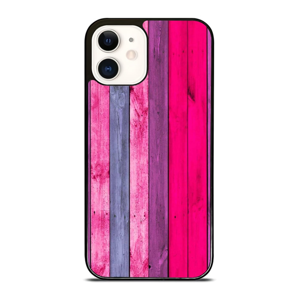 Wood Texture Pink Color Custom IPhone Case Personalize Your Style Today 0