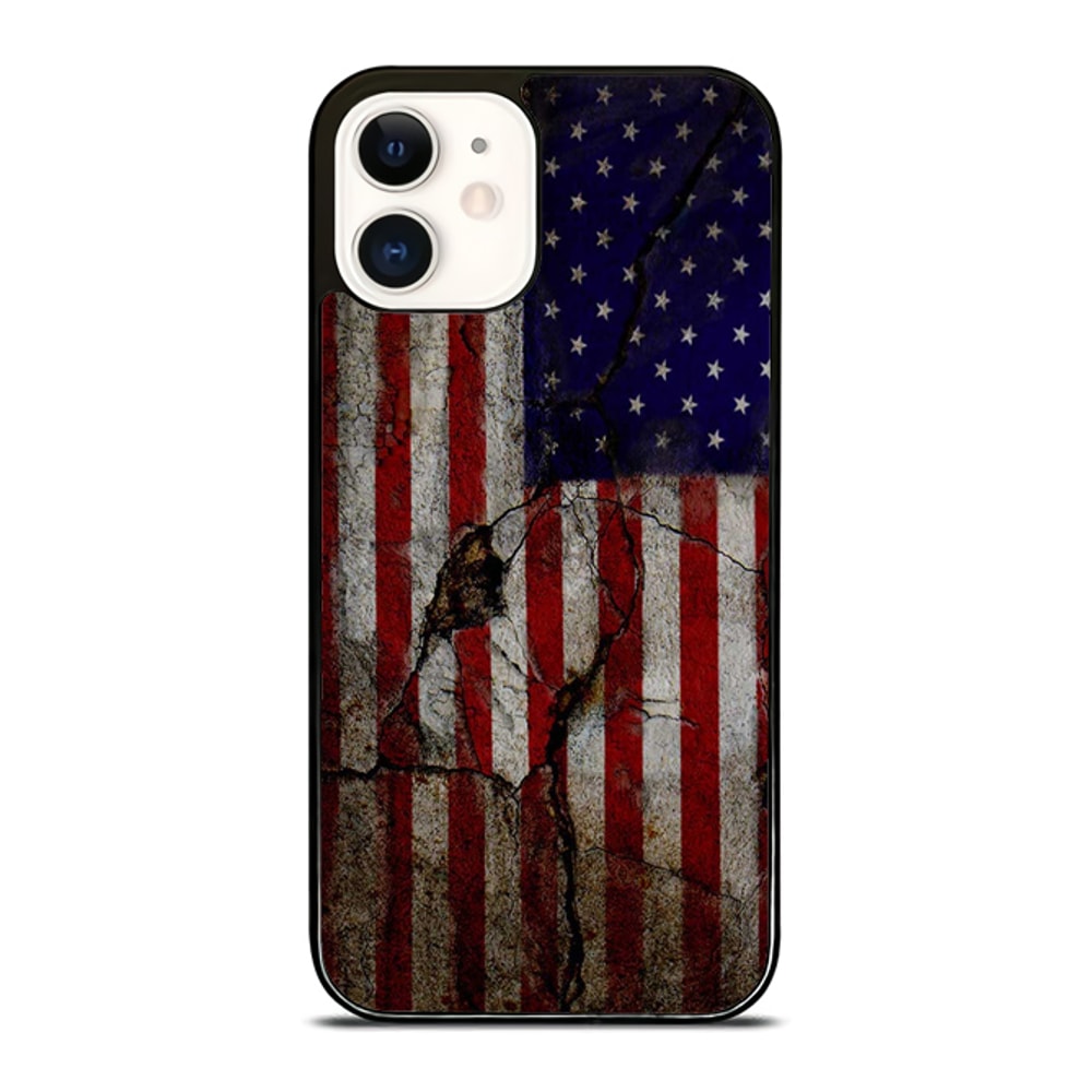American Cracked Custom IPhone Case Personalize Your Style Today 0