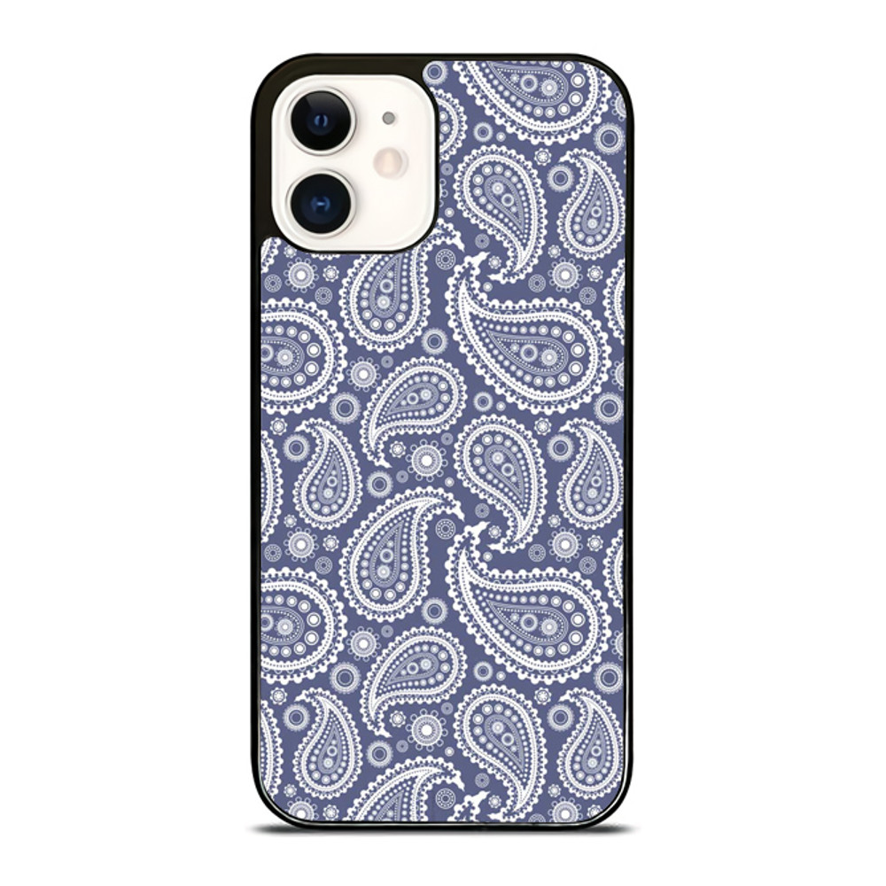 Blue Paisley Custom IPhone Case  Personalize Your Style Today 0
