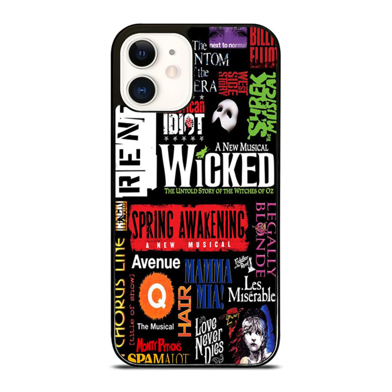 Broadway Musical Collage Custom IPhone Case  Personalize Your Style Today 0