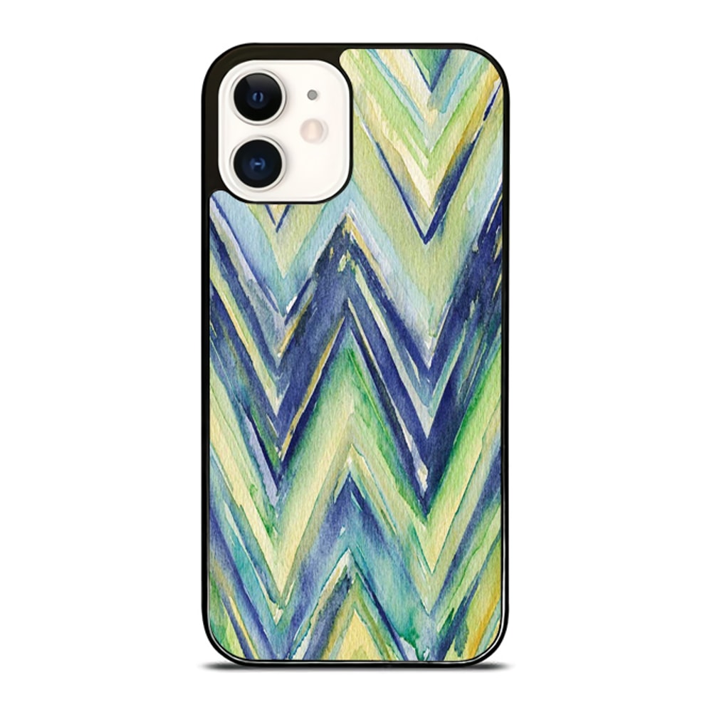 Chevron Green Custom IPhone Case Personalize Your Style Today 0