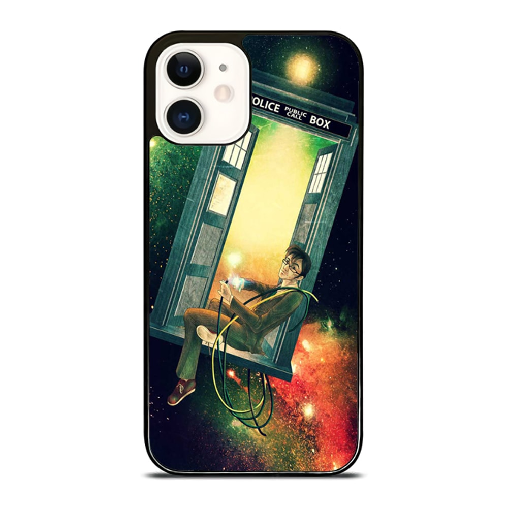 Doctor Who Tardis In Galaxy Nebula Custom Case For IPhone Google Pixel Samsung Galaxy Tough Case 0