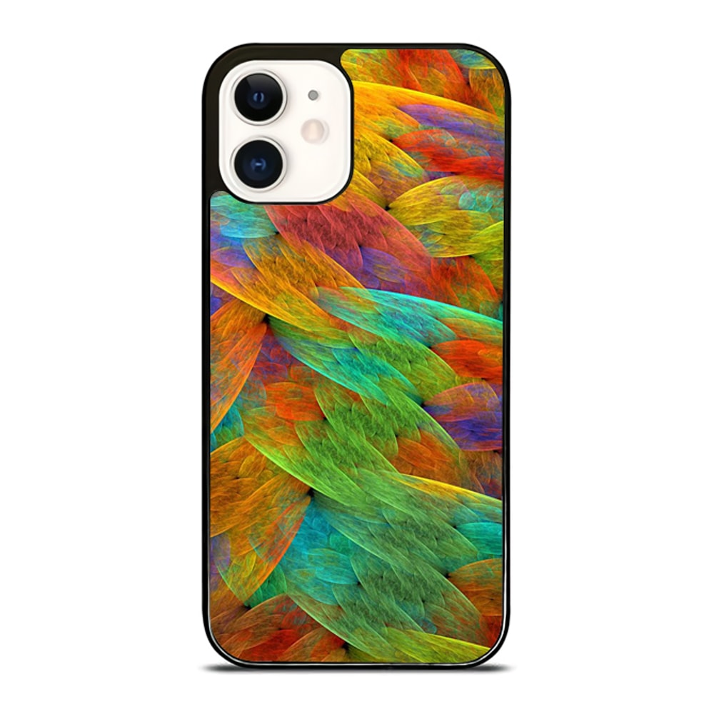 Feathers Of The Rainbow Bird Custom Case For IPhone Google Pixel Samsung Galaxy Tough Case 0