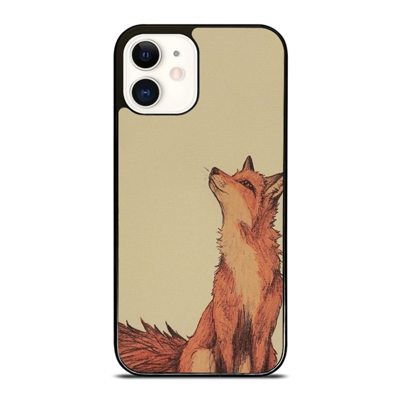 Fox Illustration Custom IPhone CaseSamsung Case Google Pixel Case Personalize Your Style Today 0