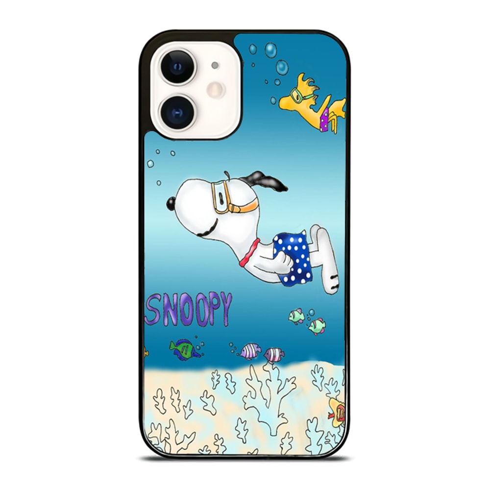 Snoopy Swimming Custom IPhone CaseSamsung Case Google Pixel Case Personalize Your Style Today 0