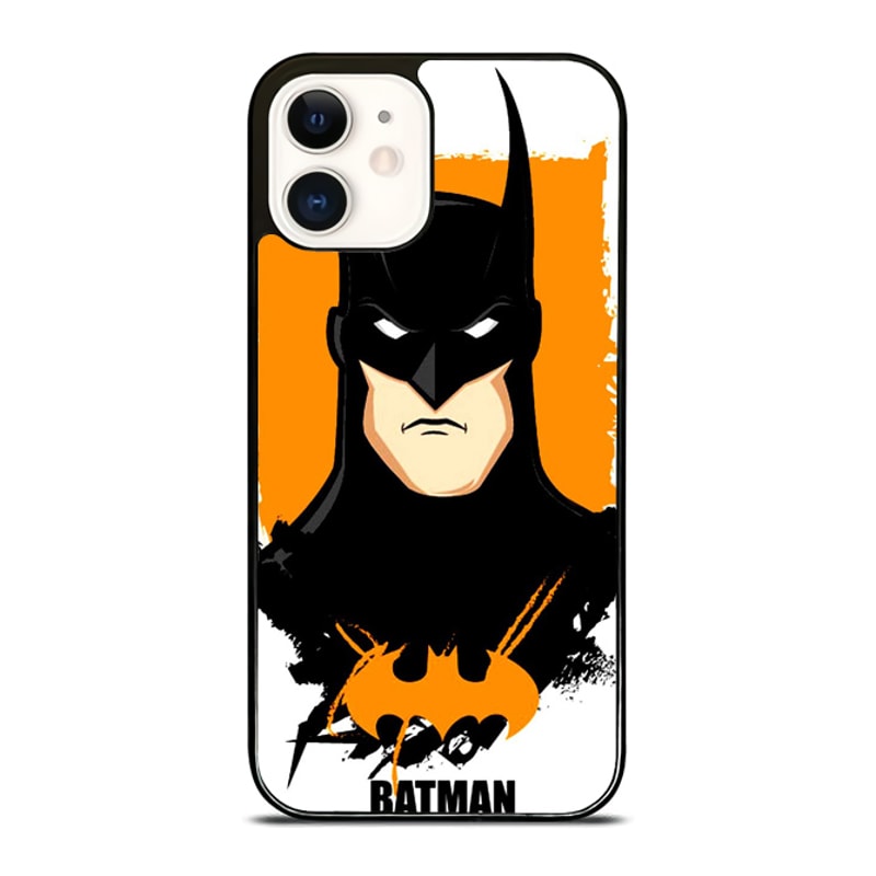 Orange White Batman Custom IPhone Case Samsung Case Google Pixel Case Personalize Your Style Today 0