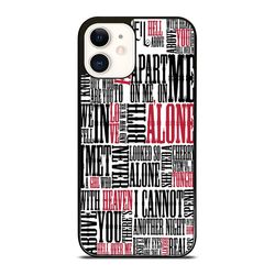 pierce the veil quote custom iphone case – personalize your style today!