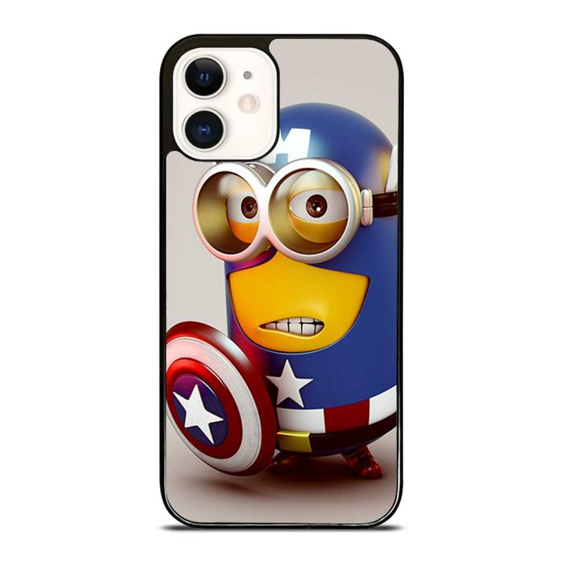 Captain Minion Custom IPhone Case Samsung Case Google Pixel Case Personalize Your Style Today 0
