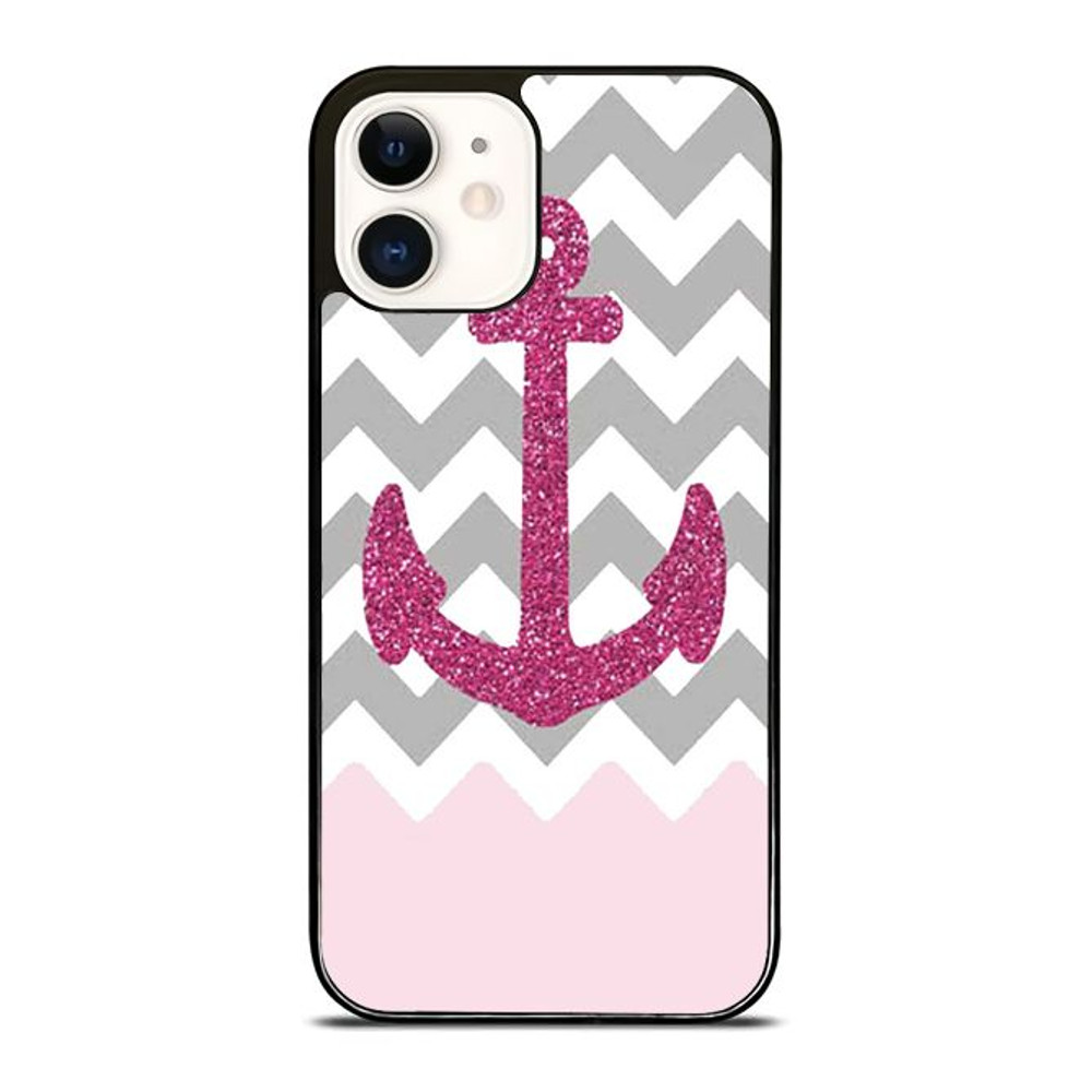 Chevron Glitter Pink Custom IPhone Case Samsung Case Google Pixel Case Personalize Your Style Toda 0